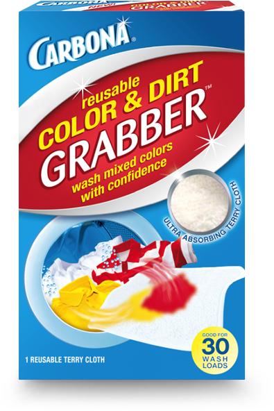 Material - Carbona 30 Wash Color Grabber Cloth - Prevents Colour (600x600), Png Download