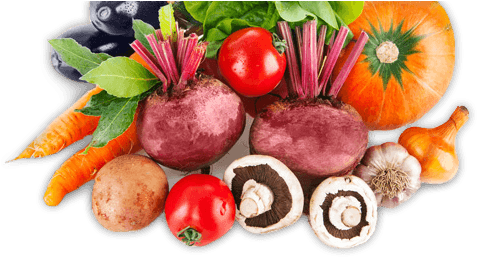 Fresh Vegetables The Best Organic Vegetables From Around - Vegetable (1024x270), Png Download