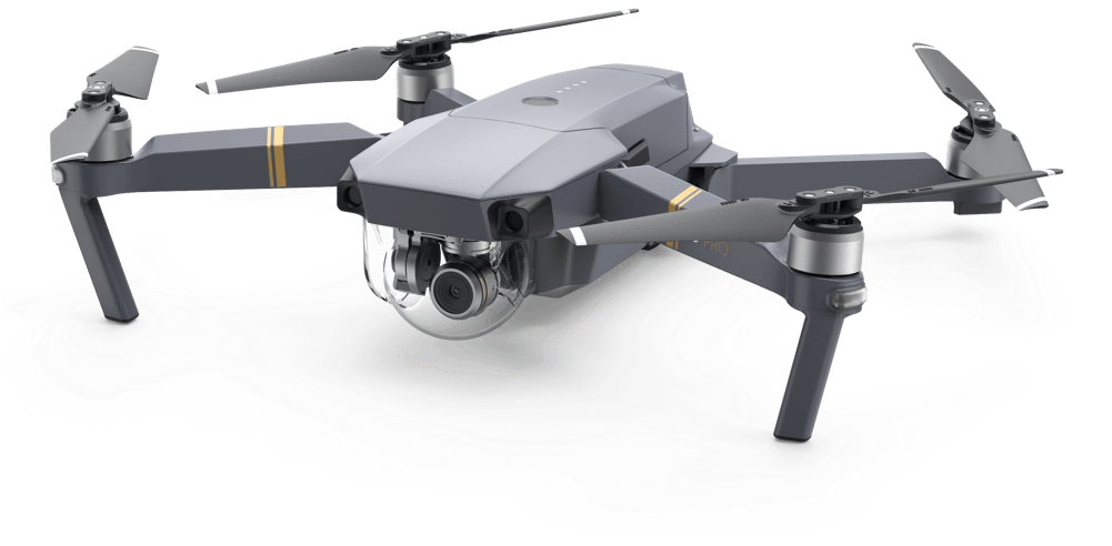 Dji Mavic Pro Mapir Survey3 <br/>single Camera Mount - Dji Mavic Pro Drone Png (1000x540), Png Download