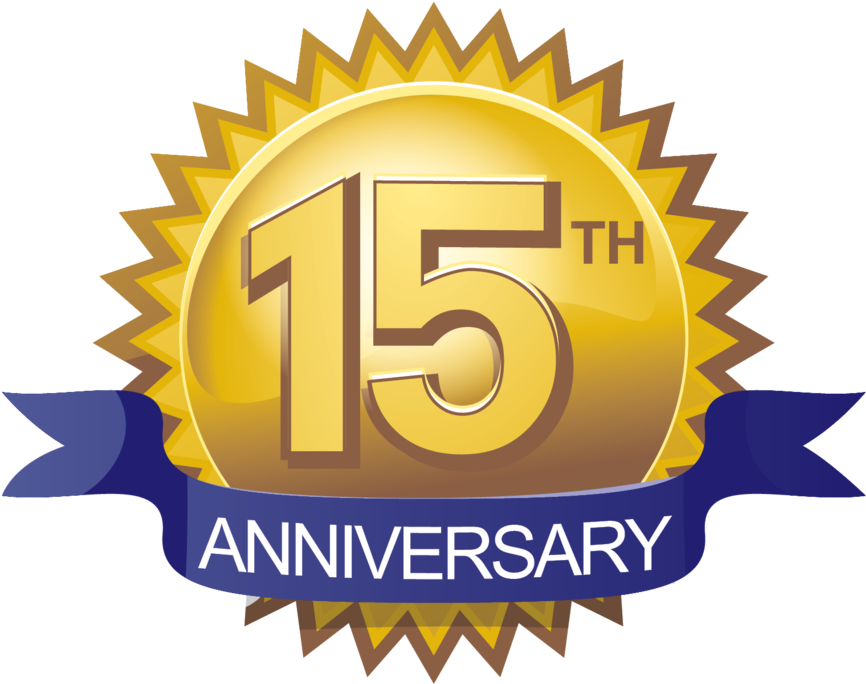 15thanniversarystamp - International Club Iupui (1000x855), Png Download