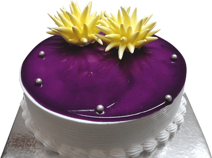 Blueberry Gateaux Cake - Cake (750x570), Png Download