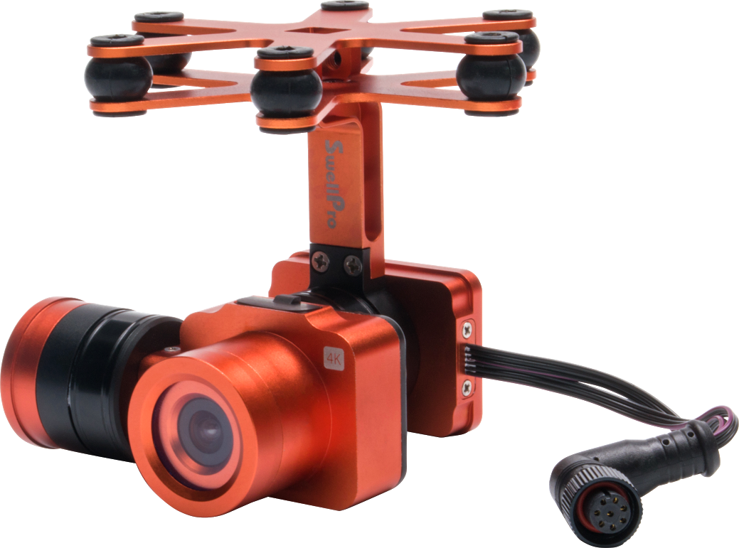 Swellpro Splash Drone 3 Camera - Swellpro's Splash Drone 3 (1039x771), Png Download