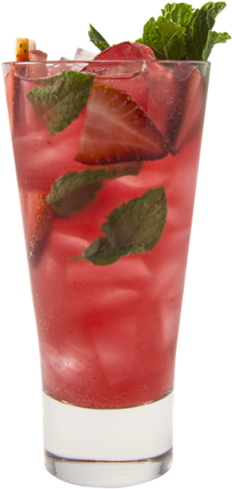 Watermelon & Strawberry Mint Soda - Watermelon (467x622), Png Download