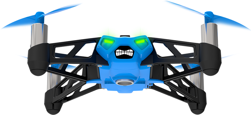 Parrot Drone - Parrot Rolling Spider (888x427), Png Download