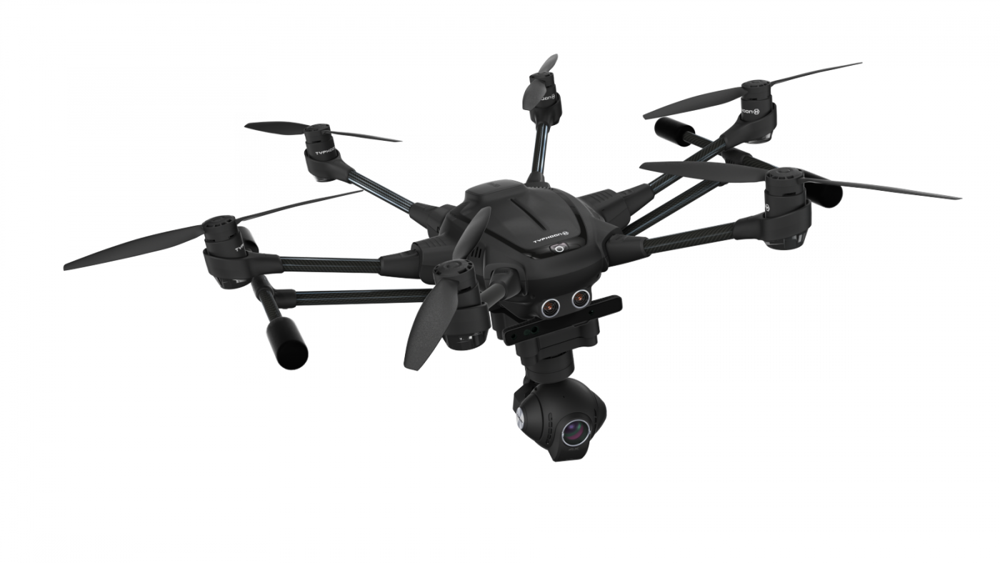 Yuneec Typhoon S - Yuneec Typhoon H (1400x788), Png Download