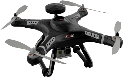 Mota Giga-6000 Commercial Drone With Camera And Gps, - Drone Png (800x450), Png Download