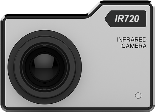 Ir Camera For Drone - Point-and-shoot Camera (800x800), Png Download