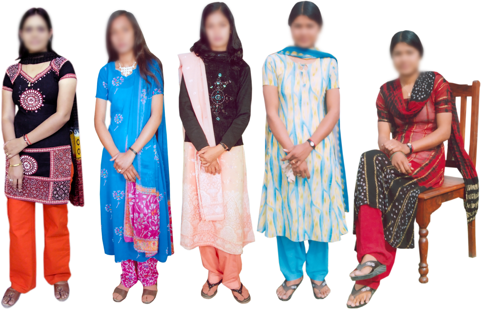 Punjabi Dress For Ladies - Silk (1600x1067), Png Download