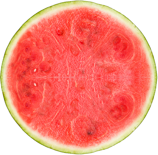 El Jade “frozen” Watermelon Juice Is Made Of 100% Fresh - Watermelon (514x503), Png Download