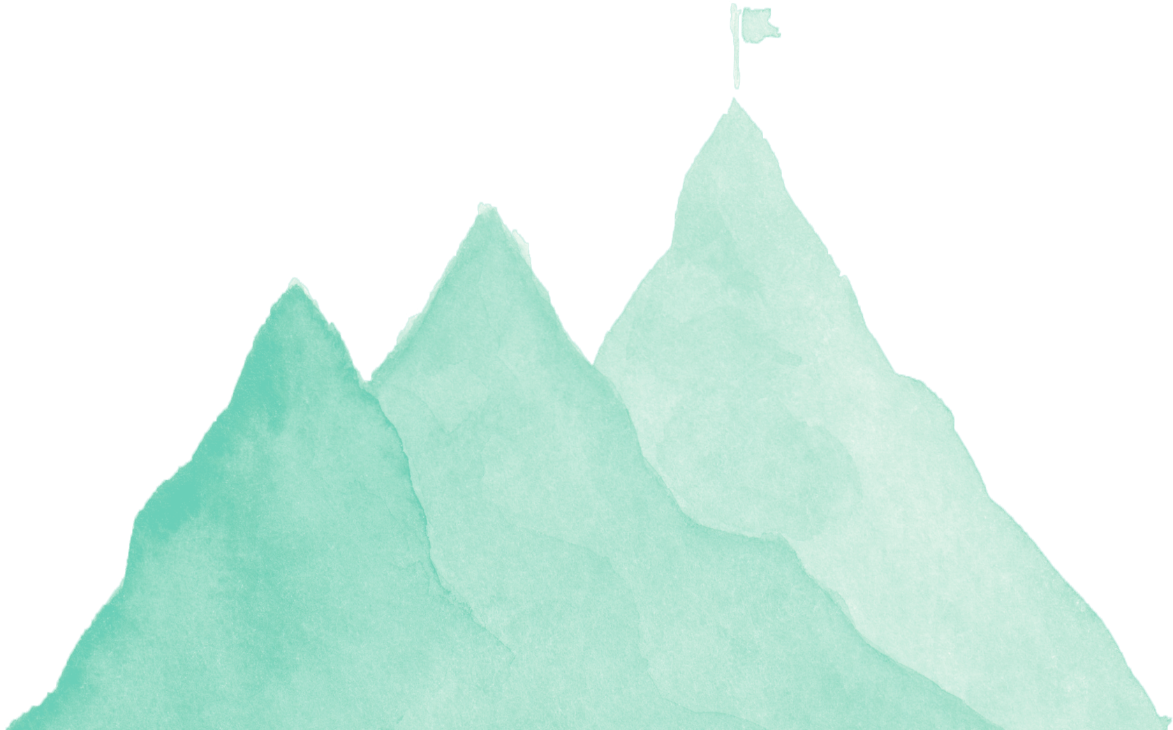 Mountain Graphic - Christmas Tree (1680x1046), Png Download