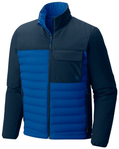 Mountain Hardwear Stretch Hd Insulated Jacket - Zipper (651x576), Png Download