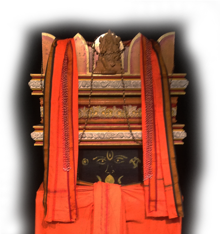 Sri Anjaneya, Sri Seetha Ramachandra - Throne (445x480), Png Download