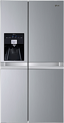Lg Gsl545pvyv American Style Side By Fridge Freezer - Lg American Style Fridge Freezer (450x450), Png Download