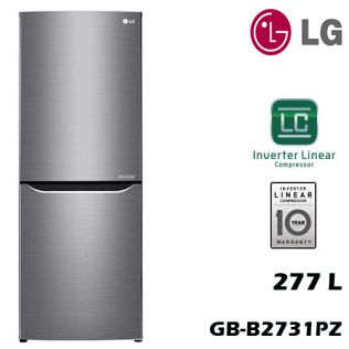 Lg Gbb530nsqfe Freestanding Fridge Freezer Premium (600x315), Png Download