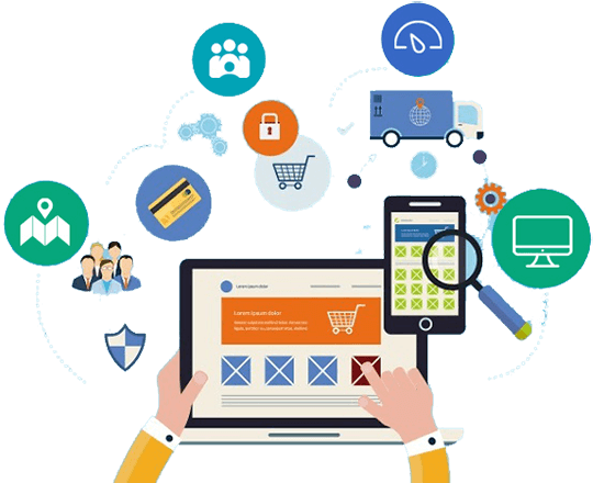 E-commerce Application Development In Madurai - Ecommerce Development (540x440), Png Download