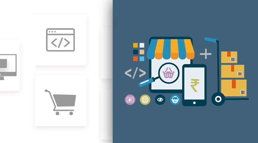 Ecommerce Development - Ecommerce Website Development (824x457), Png Download