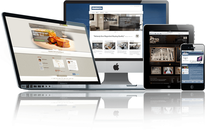 Responsive Design That Displayed Perdfectly In Any - Boston Web Design (887x571), Png Download