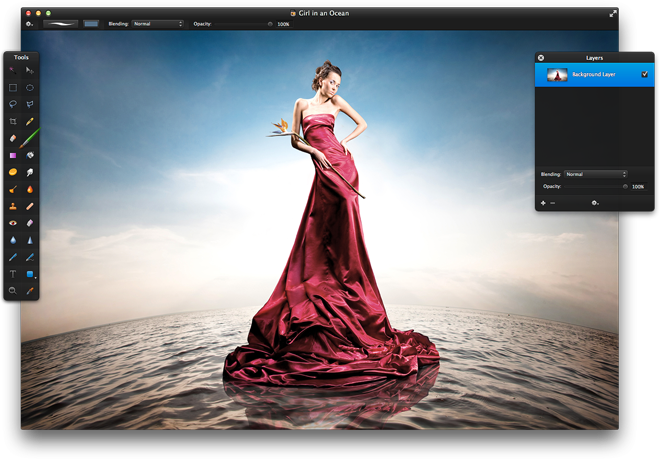 Create A Black & White Image - Pixelmator Black And White (660x459), Png Download