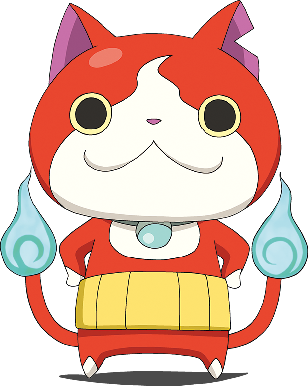 Jibanyan - Yo Kai Watch Pelirrojo (619x775), Png Download