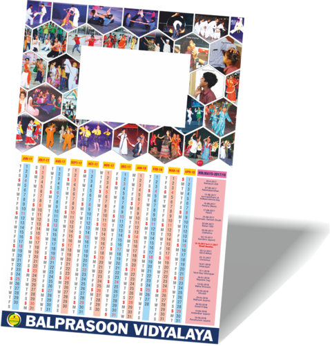 Calendar Printing Services - Parth Book & Stationery (478x500), Png Download