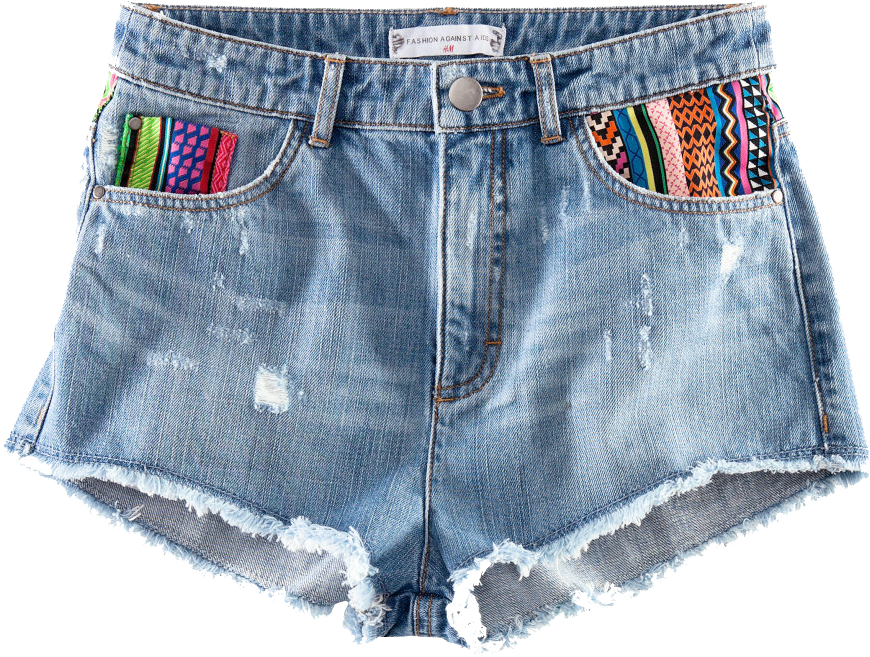 Shorts Png Clipart - H&m Fashion Against Aids 2012 (972x1137), Png Download