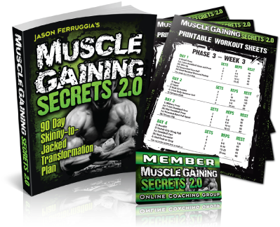 Muscle Gaining Secrets Program - Muscle Gaining Secrets 2.0 (418x357), Png Download
