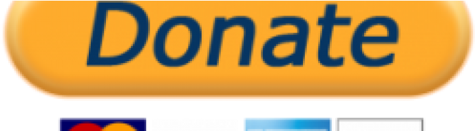 Paypal Custom Donate Button - Donate Button (736x190), Png Download