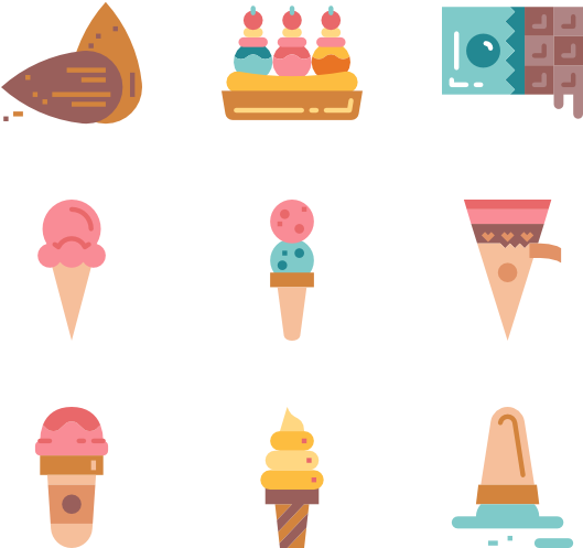 Ice Cream (600x564), Png Download