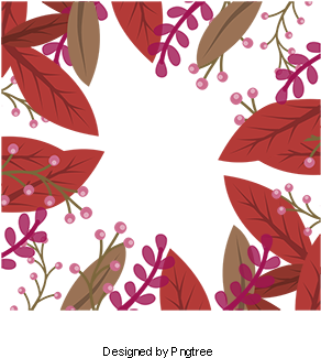 Beautiful Autumn Leaves Border, Fall, Defoliation, - Portable Network Graphics (360x360), Png Download