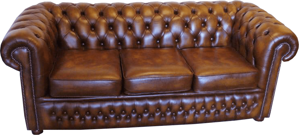 Chesterfield Sofa Clear Background (981x445), Png Download
