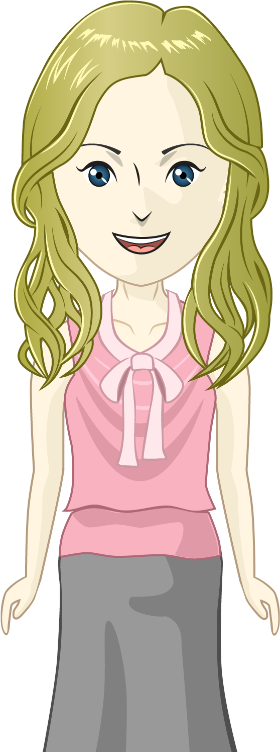 Ambitious Abi Runs A Growing, Successful Business With - Cartoon (960x1520), Png Download