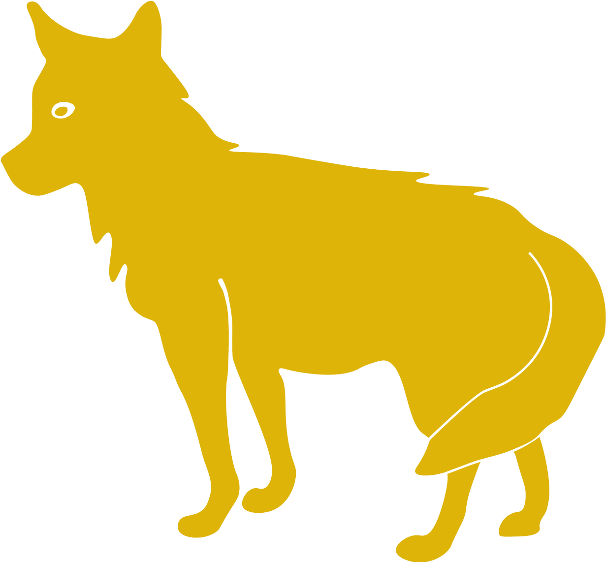 I Need Help With A Coyote - Arizona Howling Coyote Clipart Transparent (1500x1500), Png Download