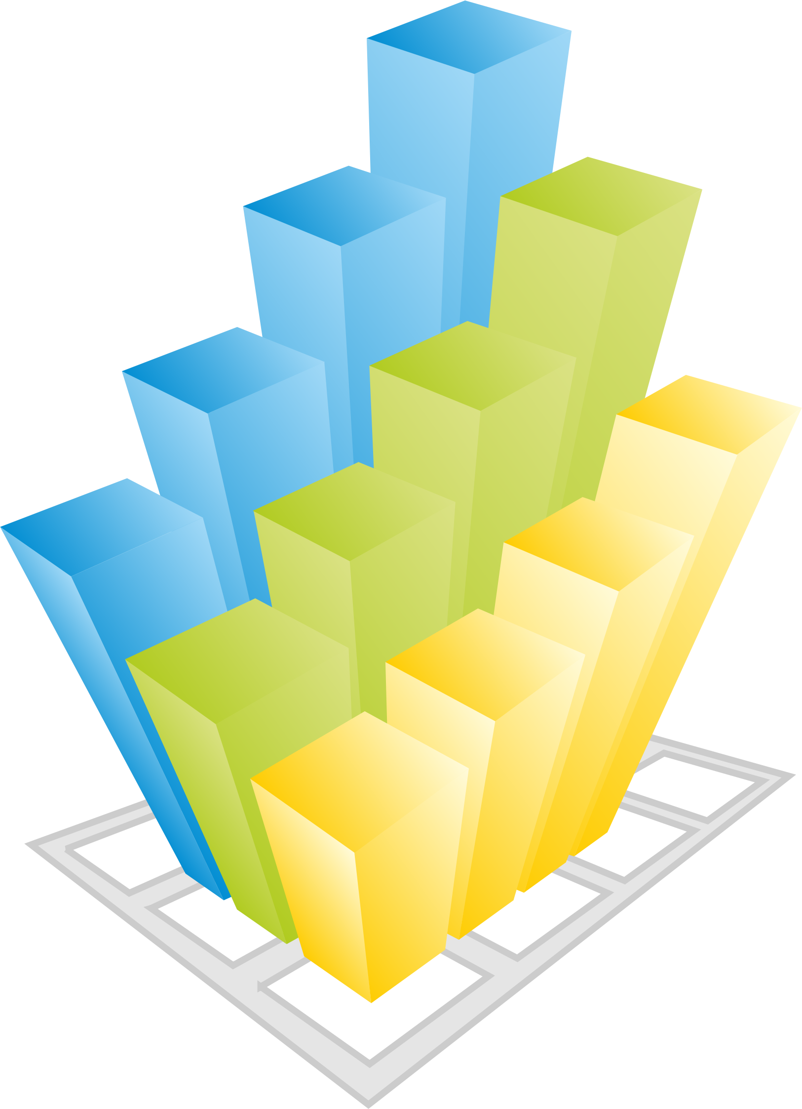 This Free Icons Png Design Of Colorful Business 3d (1625x2245), Png Download