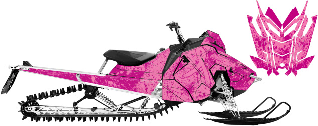 Polaris Pink Ribbon Designs - Arcticfx Camo (650x312), Png Download