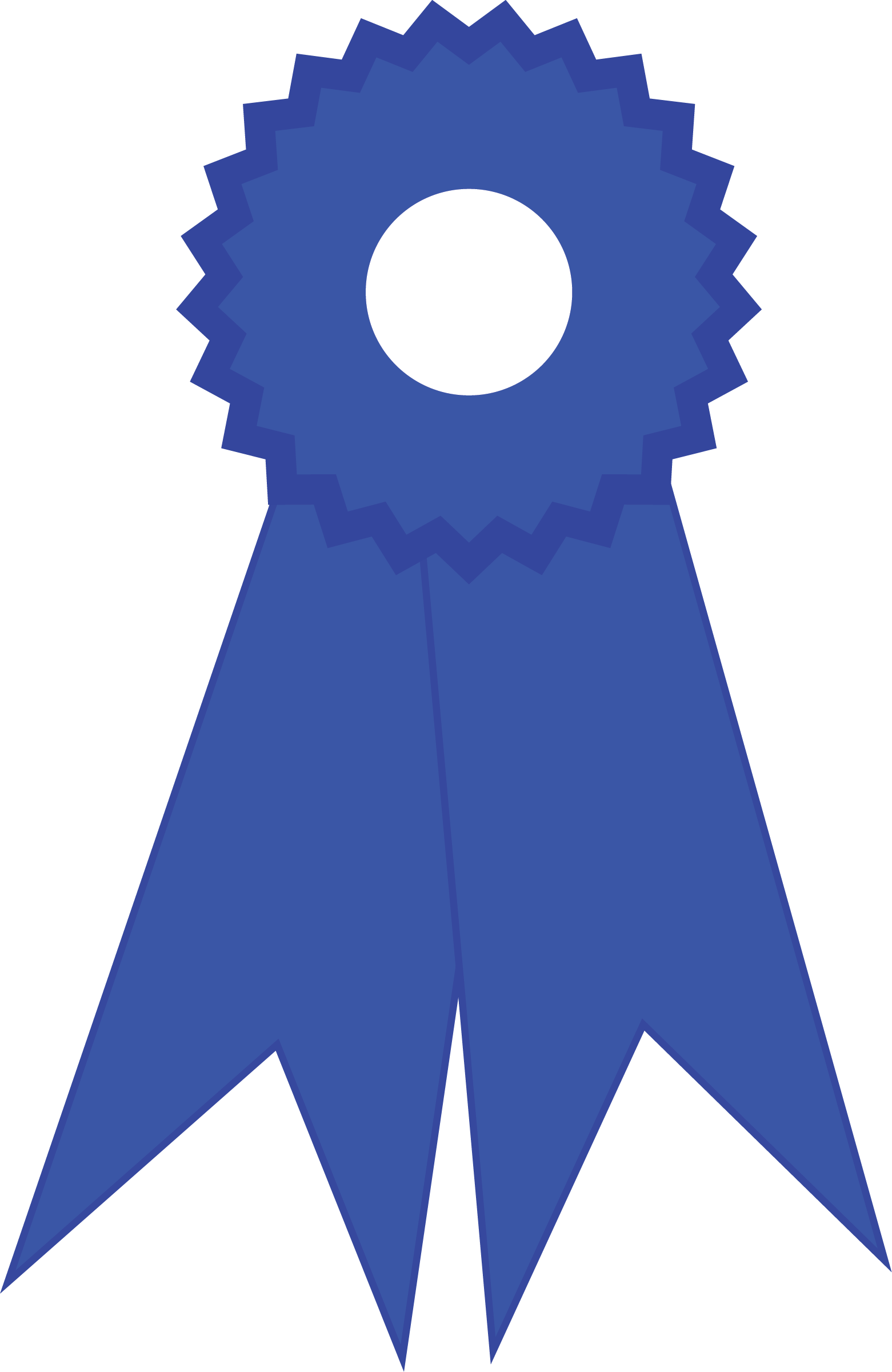 Blue Ribbon - European Union Icon (1561x2401), Png Download