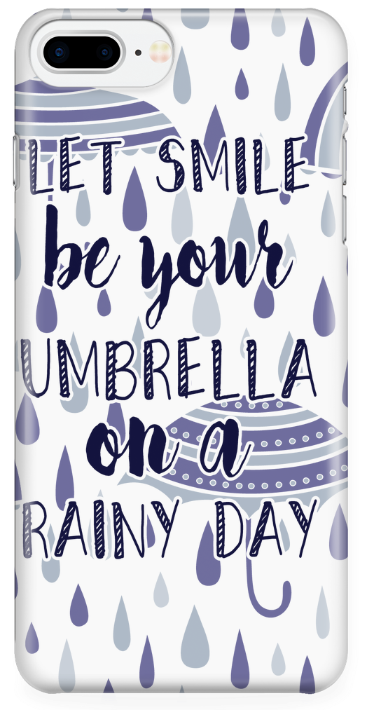 'let Smile Be Your Umbrella On A Rainy Day' Beautiful - Mobile Phone (1024x1024), Png Download