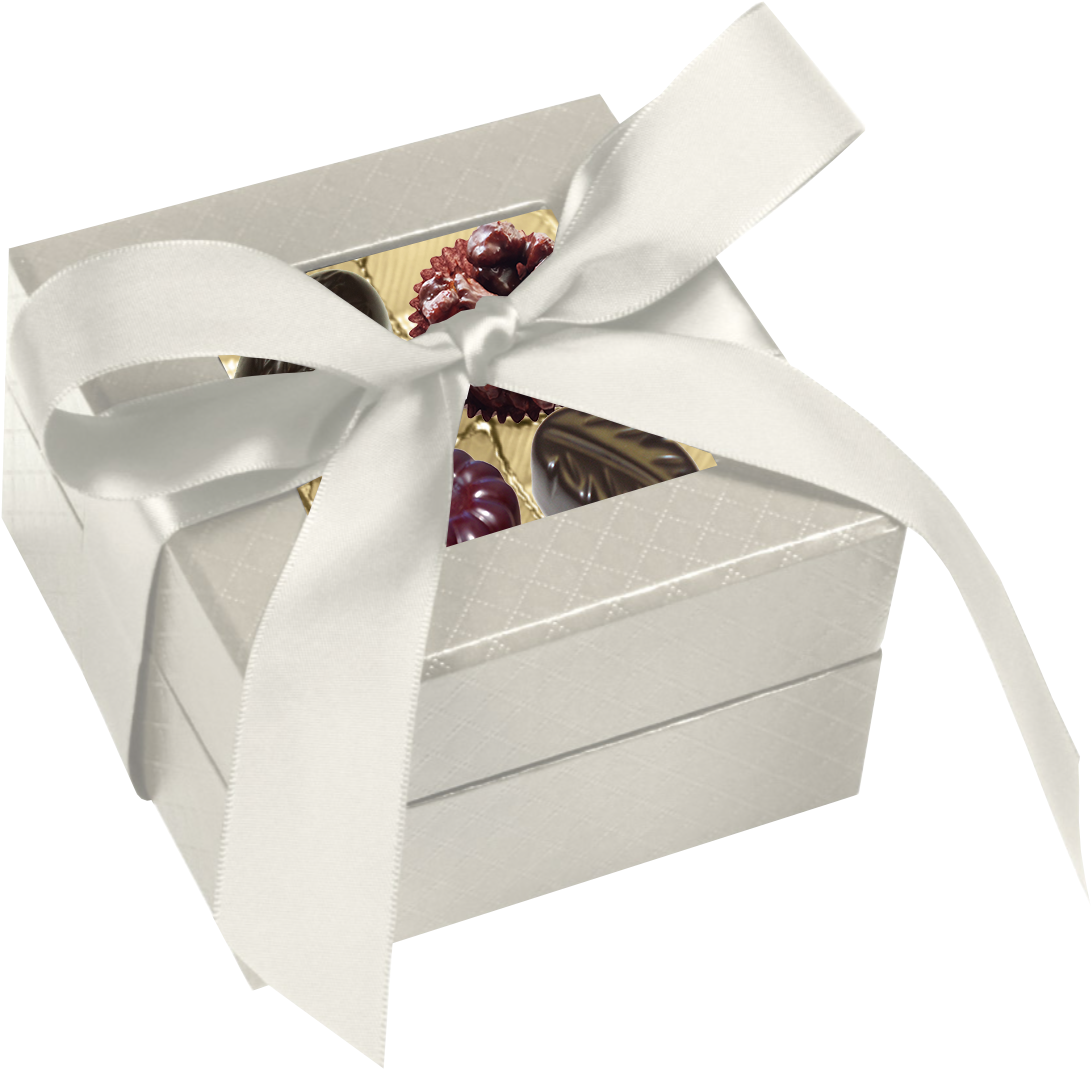 Wedding Ribbon Box @ 8 Piece - Wrapping Paper (1102x1080), Png Download