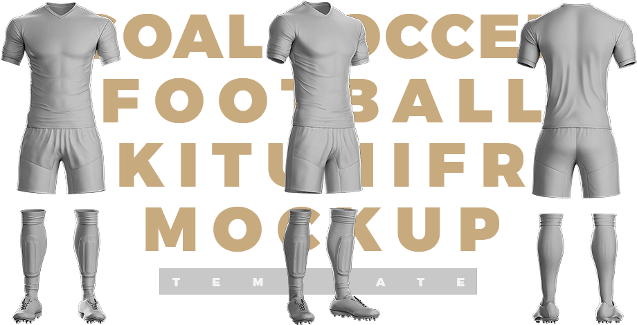 Name - Goal Soccer Kit Template Free Download (947x492), Png Download
