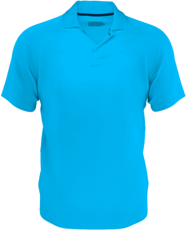 Download Blue Male Mens Stylish T Shirt Rs - Aqua Blue Polo Shirt Back