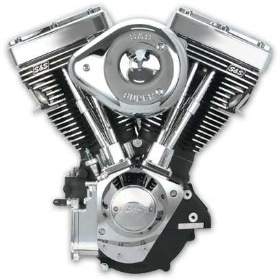 Evo 96 111 113 124 Harley Replacement Engine - S&s 111 (410x410), Png Download