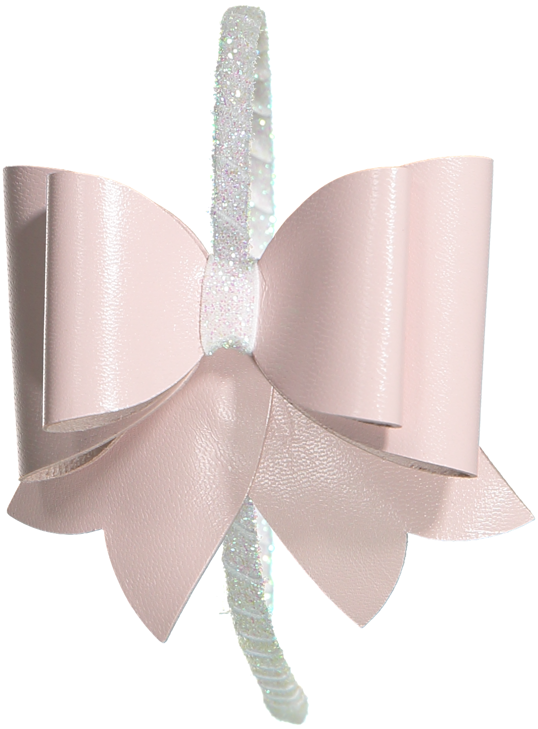 Fancy Bow Leather Headband Pink - Headband (pink) (1098x1486), Png Download