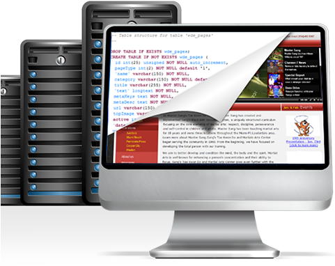 Dallas Website Design - Web Design (522x446), Png Download