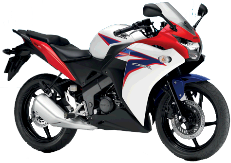 Cbr125r11 Rwb - Honda Cbr 125 R 2017 (474x335), Png Download