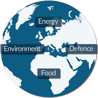 Challenging Ideas - World Map Globe Vector Free Download (400x400), Png Download