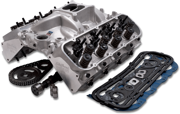 Proven-performance - Edelbrock 2024 - Power Package Top-end Kits (703x474), Png Download