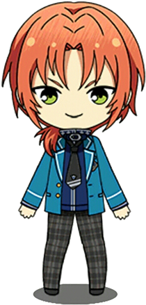 Leo Tsukinaga Student Uniform Chibi - Leo Tsukinaga Chibi Transparent (300x450), Png Download