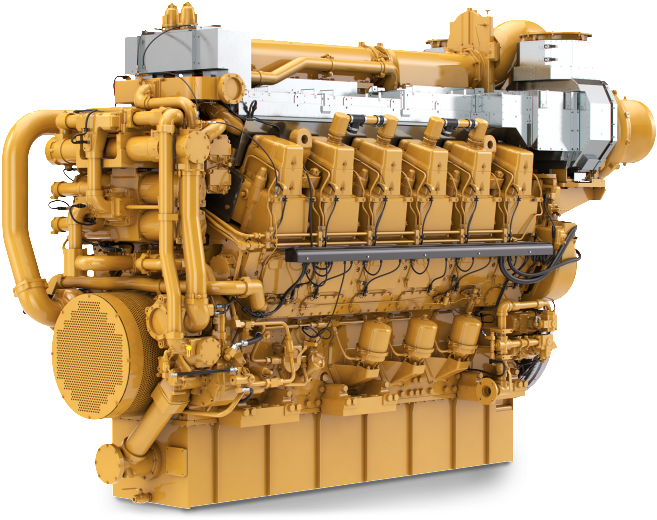 Get In Touch - Caterpillar Engine (693x539), Png Download