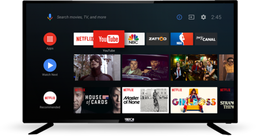 Vibgyor Black 32 Inch Hd Ready Led Smart Tv, Screen - American Gods [tv Tie-in]: A Novel [book] (500x266), Png Download