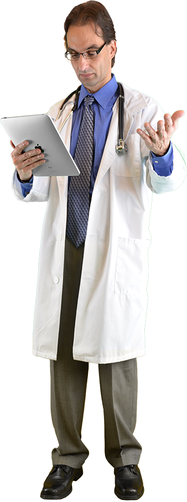 John 01 Doctor 03 - White Coat (372x1000), Png Download