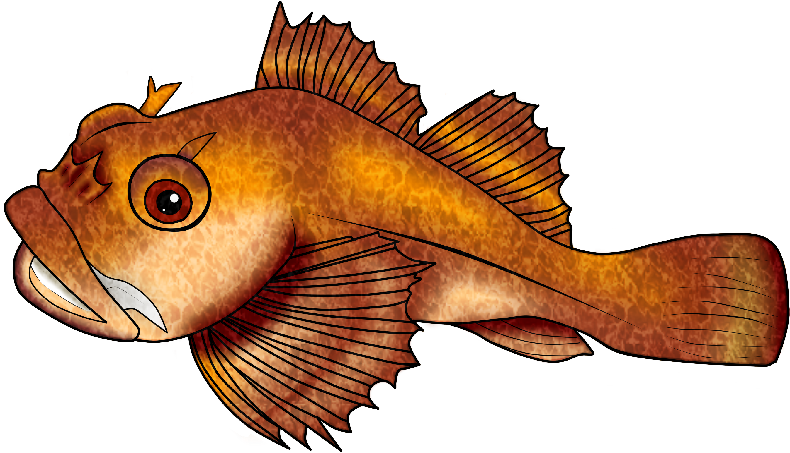 No Fishes Were Harmed In The Making Of This Game - Los Peces: Fish (3024x4032), Png Download
